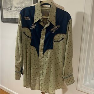 Chatav Ectabit Western Style Embroidered Shirt